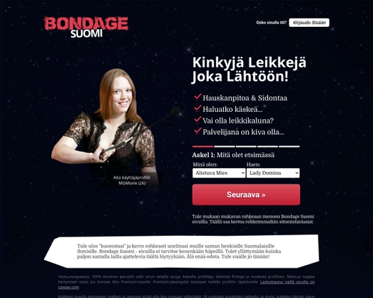 Bondage Suomi Logo